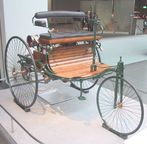 Benz Patent-Motorwagen в музее.